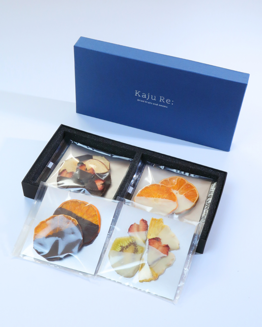 フルーツチョコギフトセット4袋入り